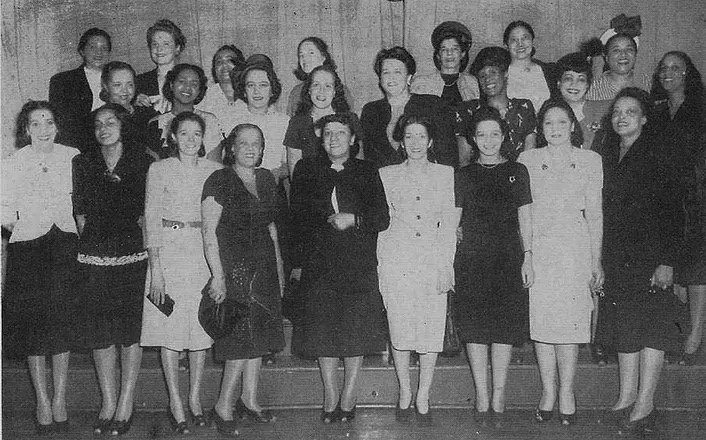 Philadelphia Chapter Mothers - 1947